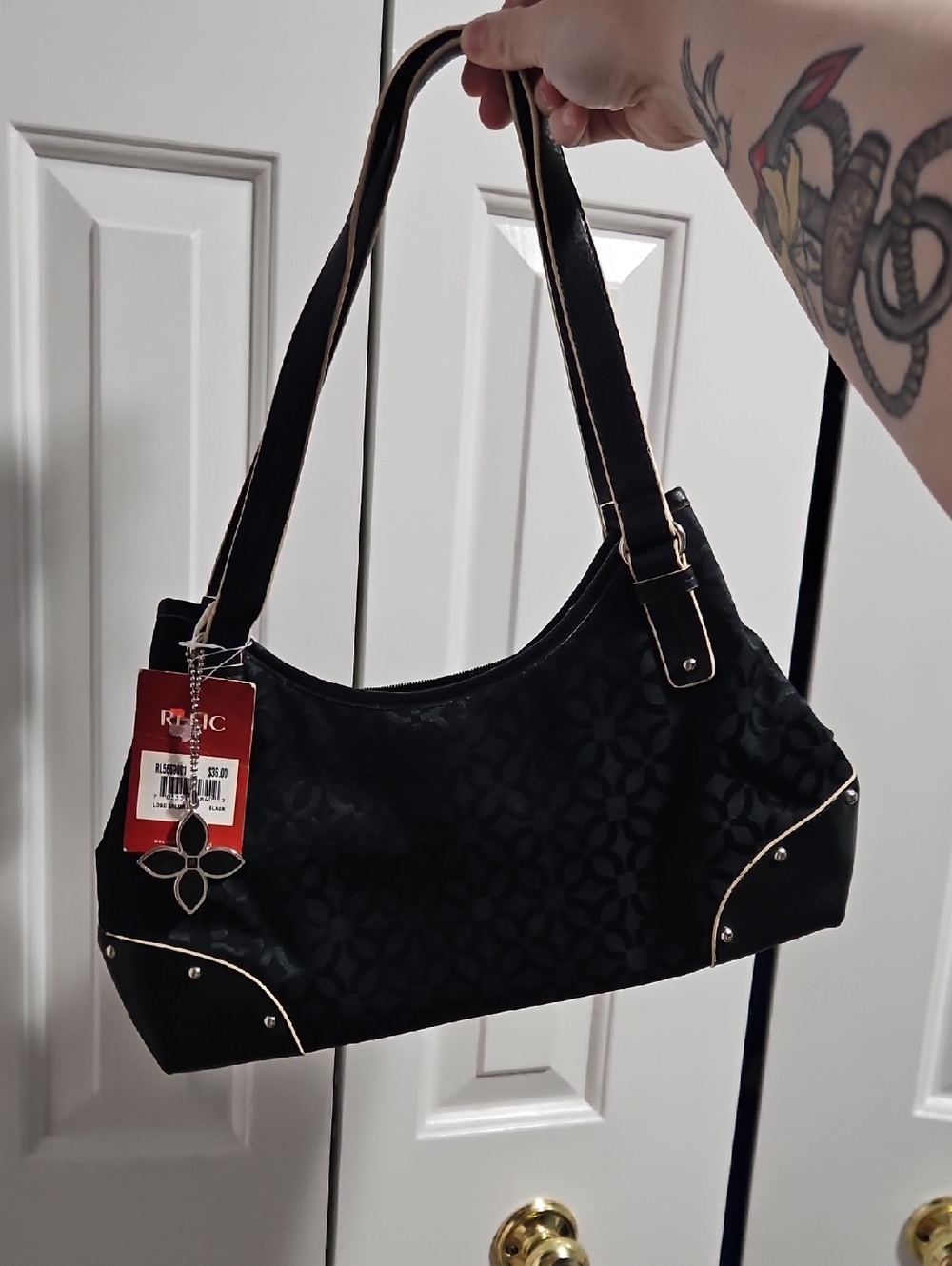 NWT VINTAGE Y2K 2003 Relic Logo Shoulder Bag